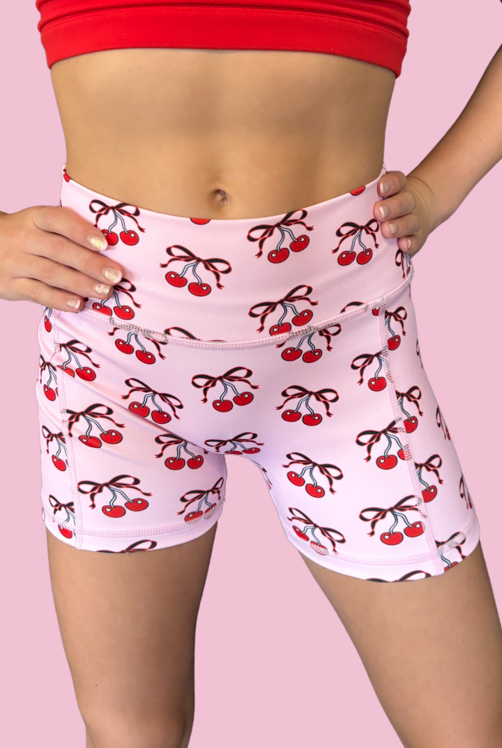 Cherry Shorts – Square Rose